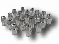 (20) HEX TUBE ADAPTER 3/8-24 LH FITS 3/4 X 0.058 TUBE