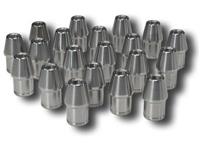 (20) TUBE ADAPTER 7/16-20 LH FITS 1 X 0.083 TUBE
